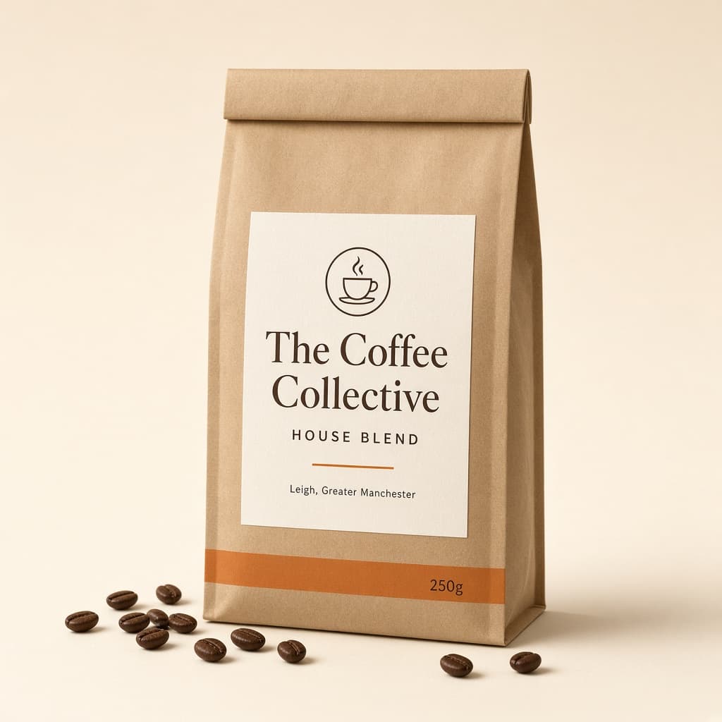 House Blend coffee bag